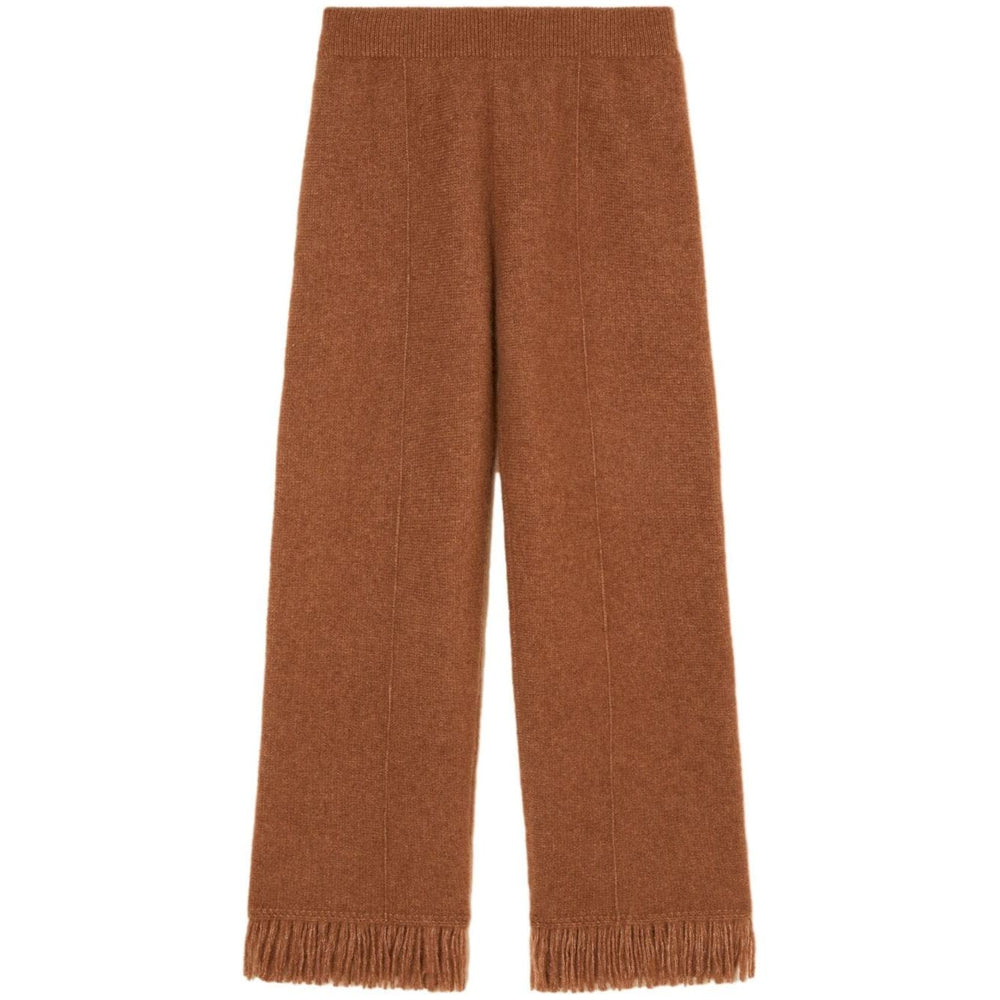 Alanui Trousers Camel LWHG001F23KNI0026200