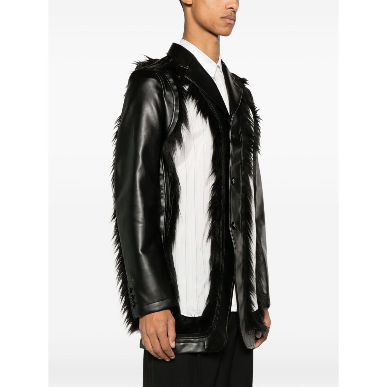 HOMME PLUS Jackets Black Jackets