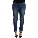 Acht Blue Washed Low Waist Skinny Denim Jeans Pant PAN71231 -26