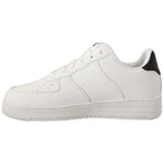 SIGNS White Leather Perforated Lace Up Sneakers Casual Men Shoes MV4290 - 41
