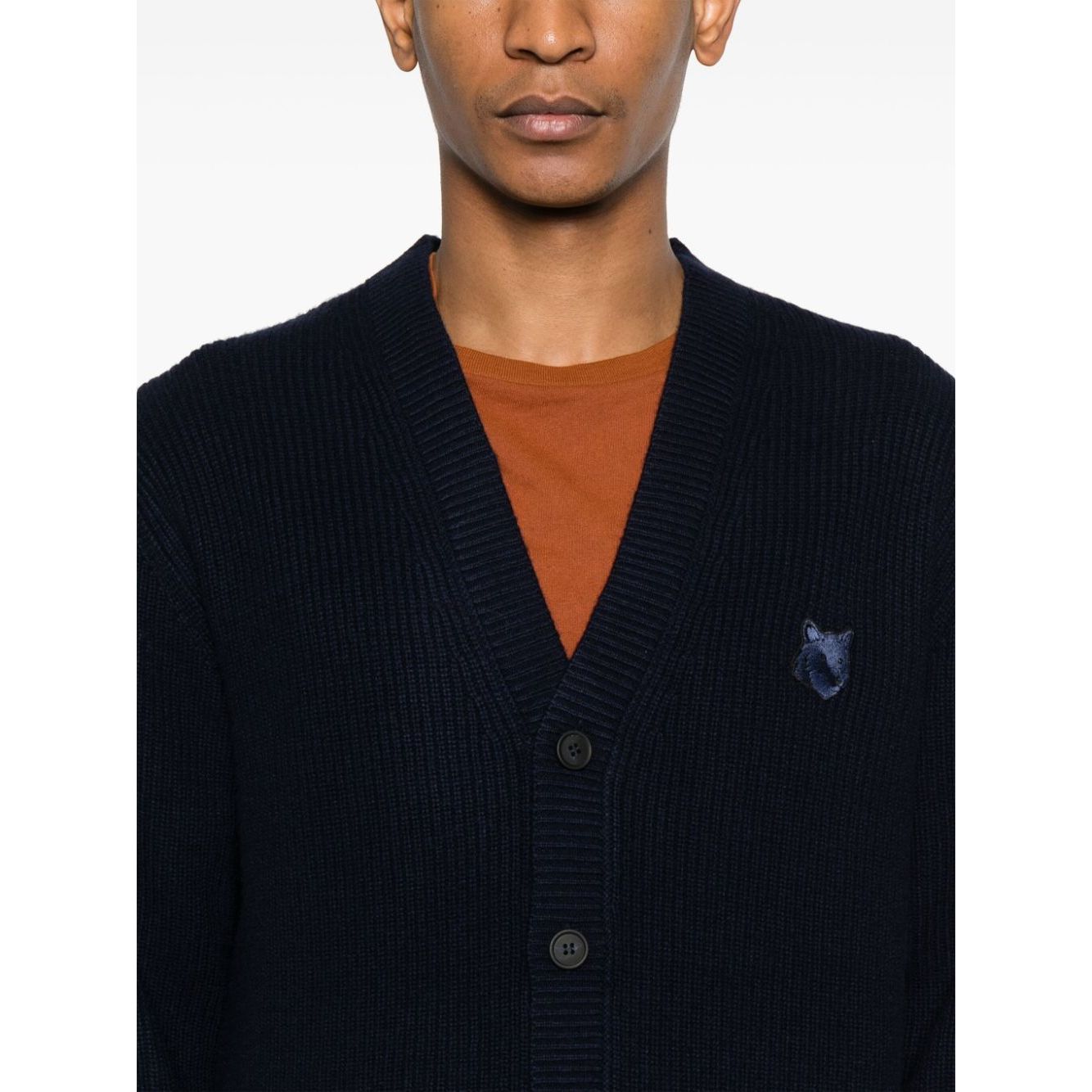 Maison Kitsuné MAISON KITSUNE' Sweaters Blue Topwear