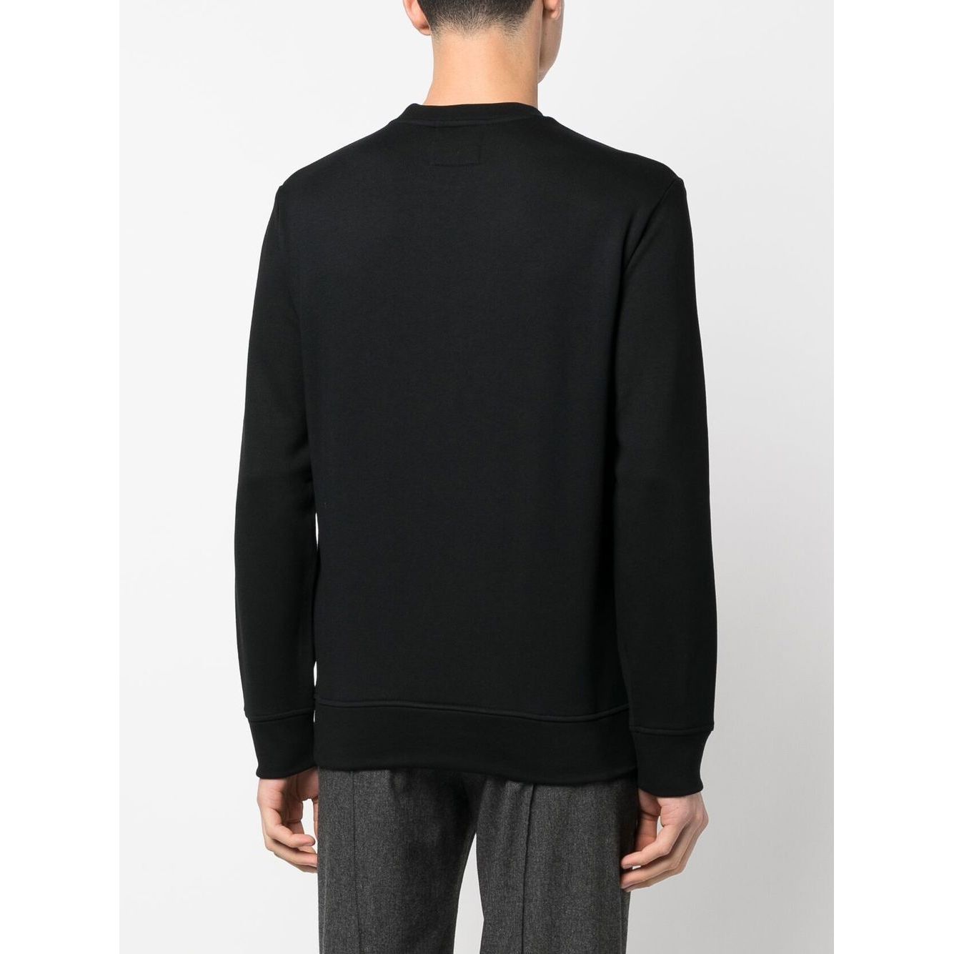 Emporio Armani Modal-blend sweatshirt with logo print Topwear