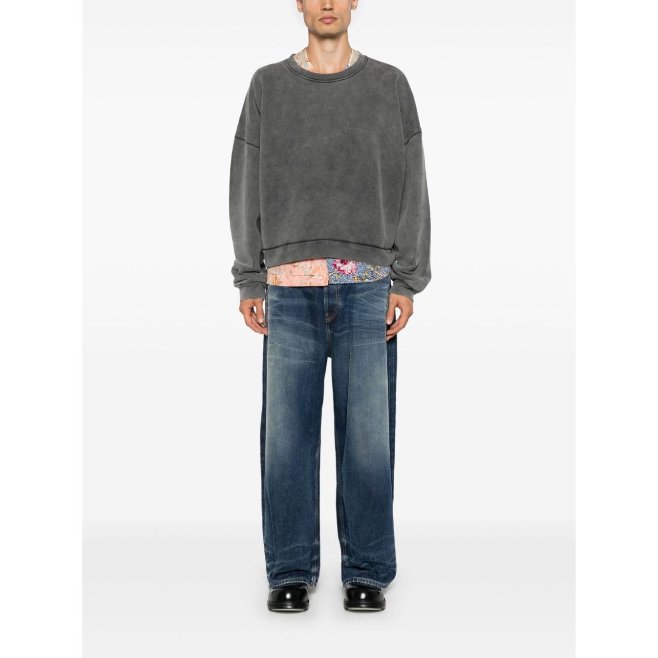 Acne Studios logo label sweatshirt Topwear