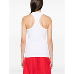 Adidas By Stella McCartney Ribbed tank top JJ2566WHITE/BLACK-P25