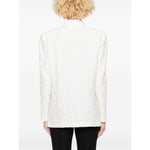 Harris Wharf London crinkled shoulder-pads blazer A2535PYMYM02-P25