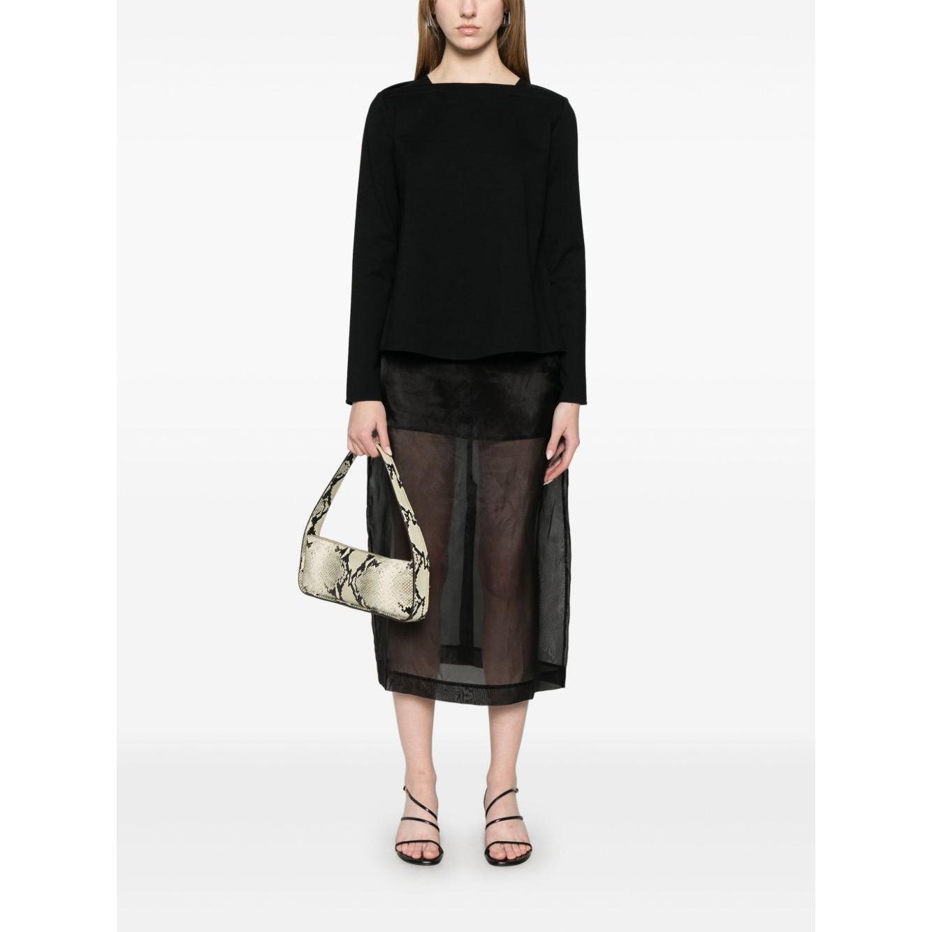 Emporio Armani crystal-embellished sweatshirt EW001027AF12911UC001-P25