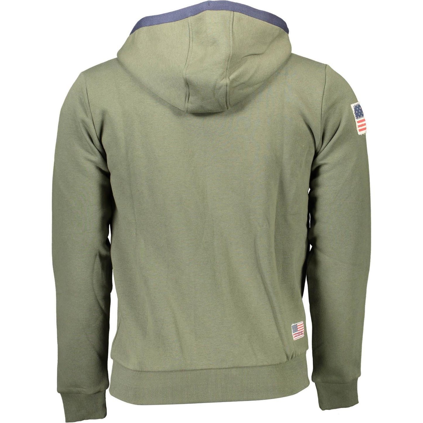 U.S. POLO ASSN. Green Cotton Men Sweater US-9363-XXL