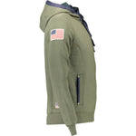 U.S. POLO ASSN. Green Cotton Men Sweater US-9363-XXL