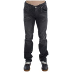 Acht Gray Cotton Regular Low Fit Jeans SIG30455-1