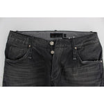 Acht Gray Cotton Regular Low Fit Jeans SIG30455-1