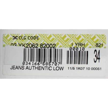 Acht Gray Cotton Regular Low Fit Jeans SIG30455-1