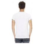 Trussardi Action White Cotton Men T-Shirt TR-22892-XL