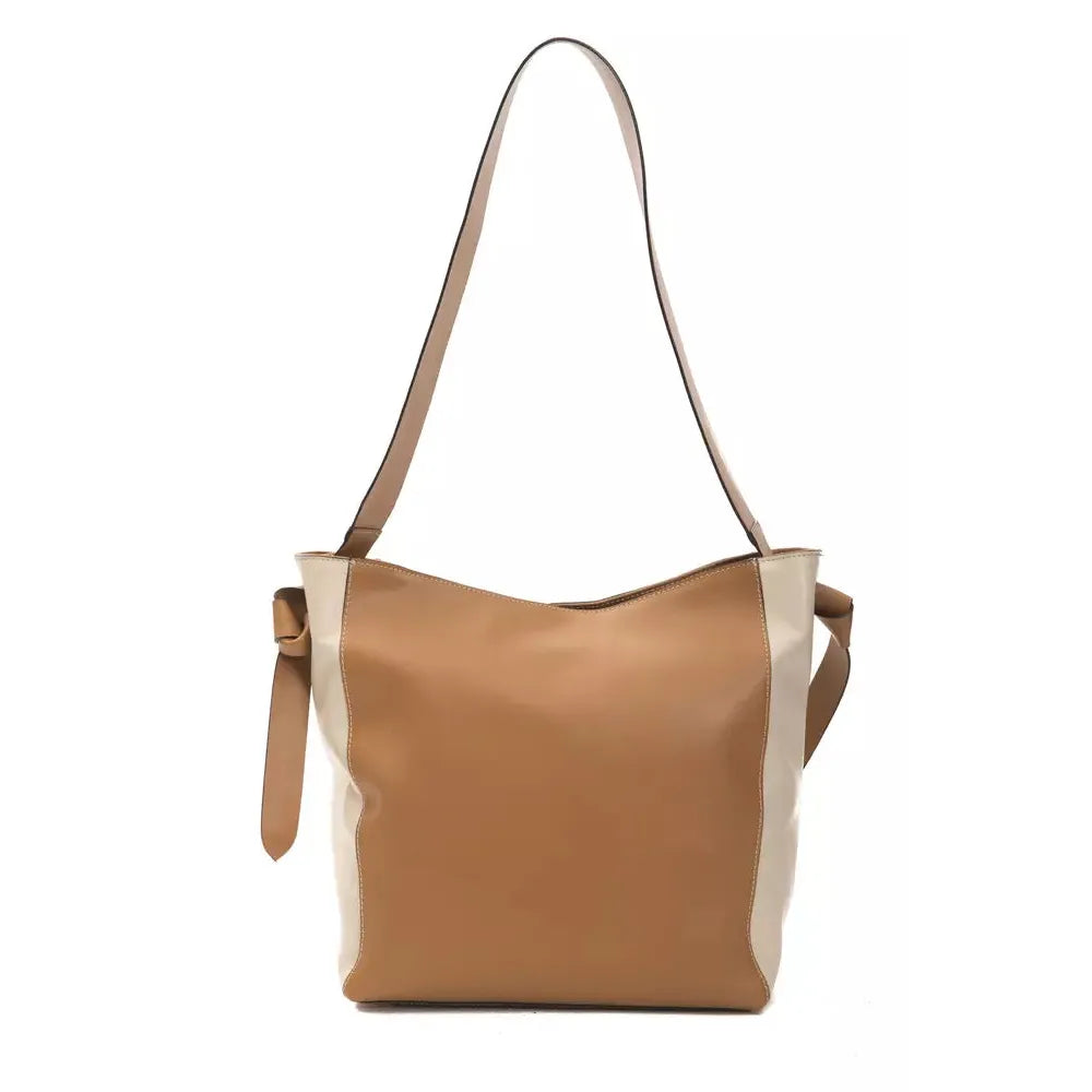 Pompei Donatella Brown Leather Women Shoulder Bag PO-5841-FBB-389