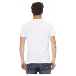 Trussardi Action White Cotton Men T-Shirt TR-22754-XL