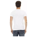 Trussardi Action White Cotton Men T-Shirt TR-22674-L
