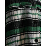 Dolce & Gabbana Green Plaid Long Sleeve Casual Coat Jacket JKT3692-40
