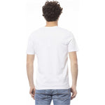 Ungaro Sport White Cotton Men T-Shirt UN-24070-M