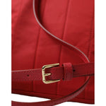 Dolce & Gabbana Red #DGFAMILY Embellished Backpack VULCANO Bag BAG1151