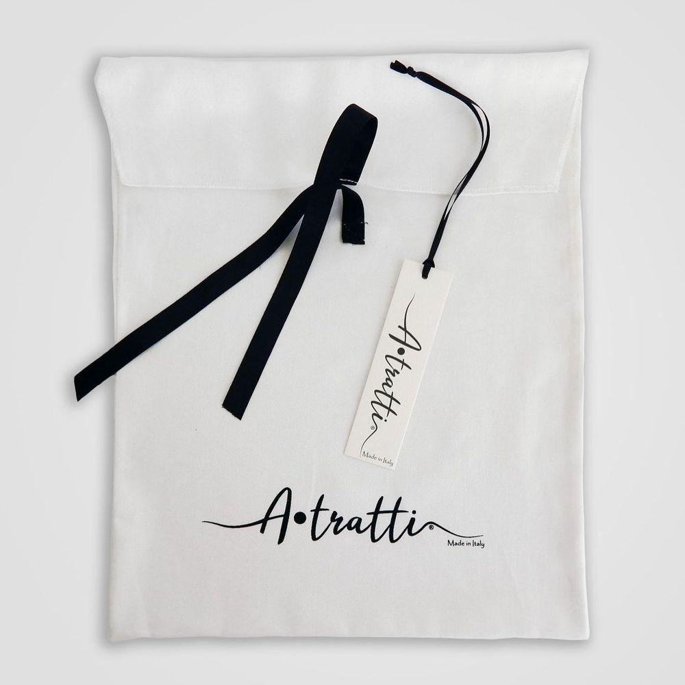 A.Tratti Chic White Stretch Viscose Tee AT-11746-S