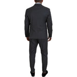Dsquared² Gray Wool Single Breasted 2 Piece CIPRO Suit KOS2010-48
