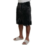 Dsquared² Gray Cotton Corduroy Bermuda Shorts PAN74432-48