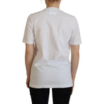Dsquared² White Logo Patch Crewneck Short Sleeve Tee T-shirt TSH83410-38