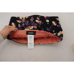 Dsquared² Black Floral Embroidery Mid Waist A-line Mini Skirt SKI1890-38
