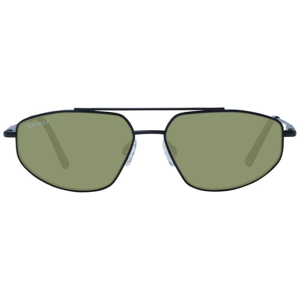 Serengeti Black Men Sunglass