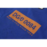 Dolce & Gabbana Blue Logo Print Crewneck Cotton T-shirt TSH83097-44