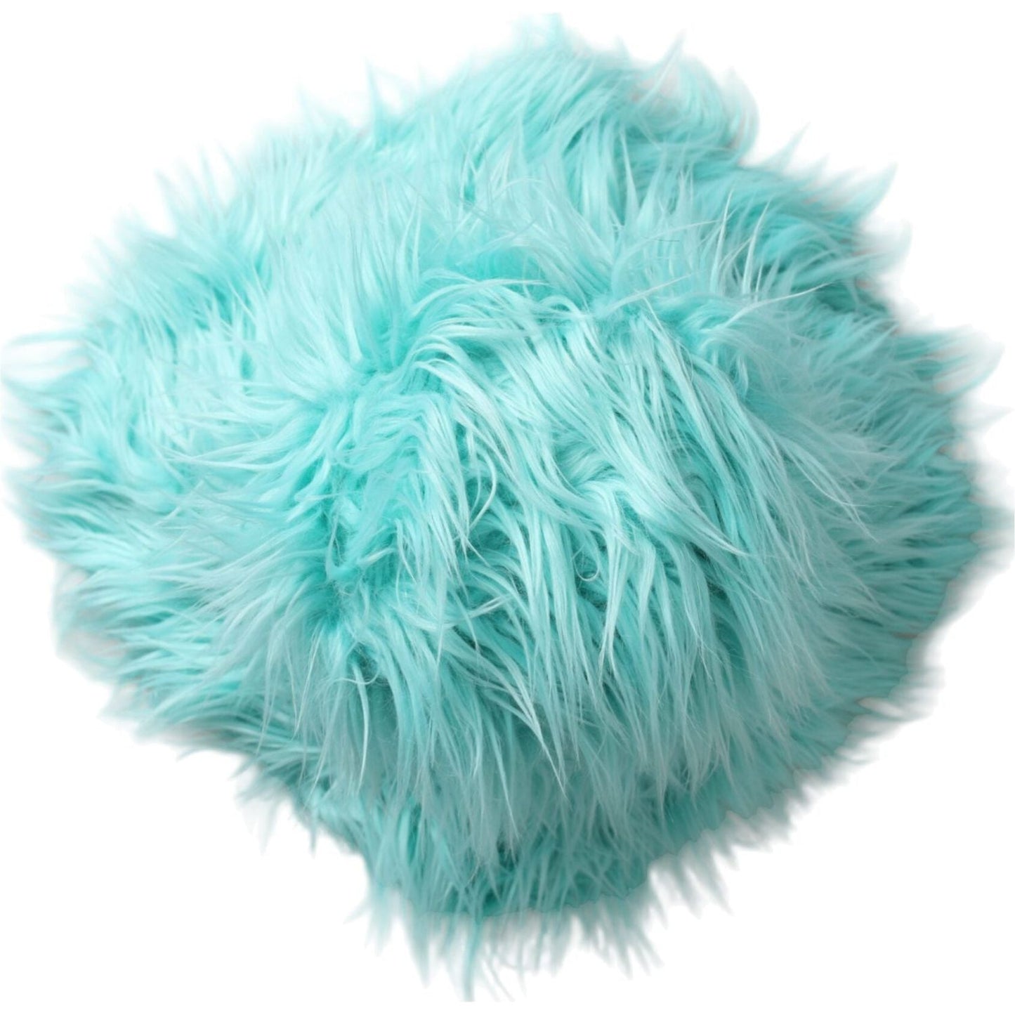 Dolce & Gabbana Mint Green Acrylic Fur Womens Bucket Hat HAT9567-57
