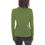 Yes Zee Green Viscose Sweater YE-13712-XXL