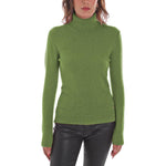 Yes Zee Green Viscose Sweater YE-13712-XXL