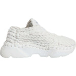 Dolce & Gabbana White Knitted Daymaster Sneakers Shoes LA11962-39