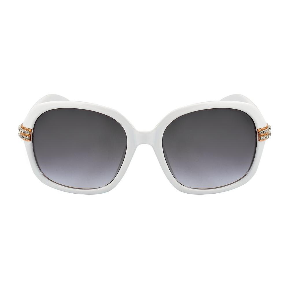 Guess White Resin Sunglasses GUGF04055921WAC