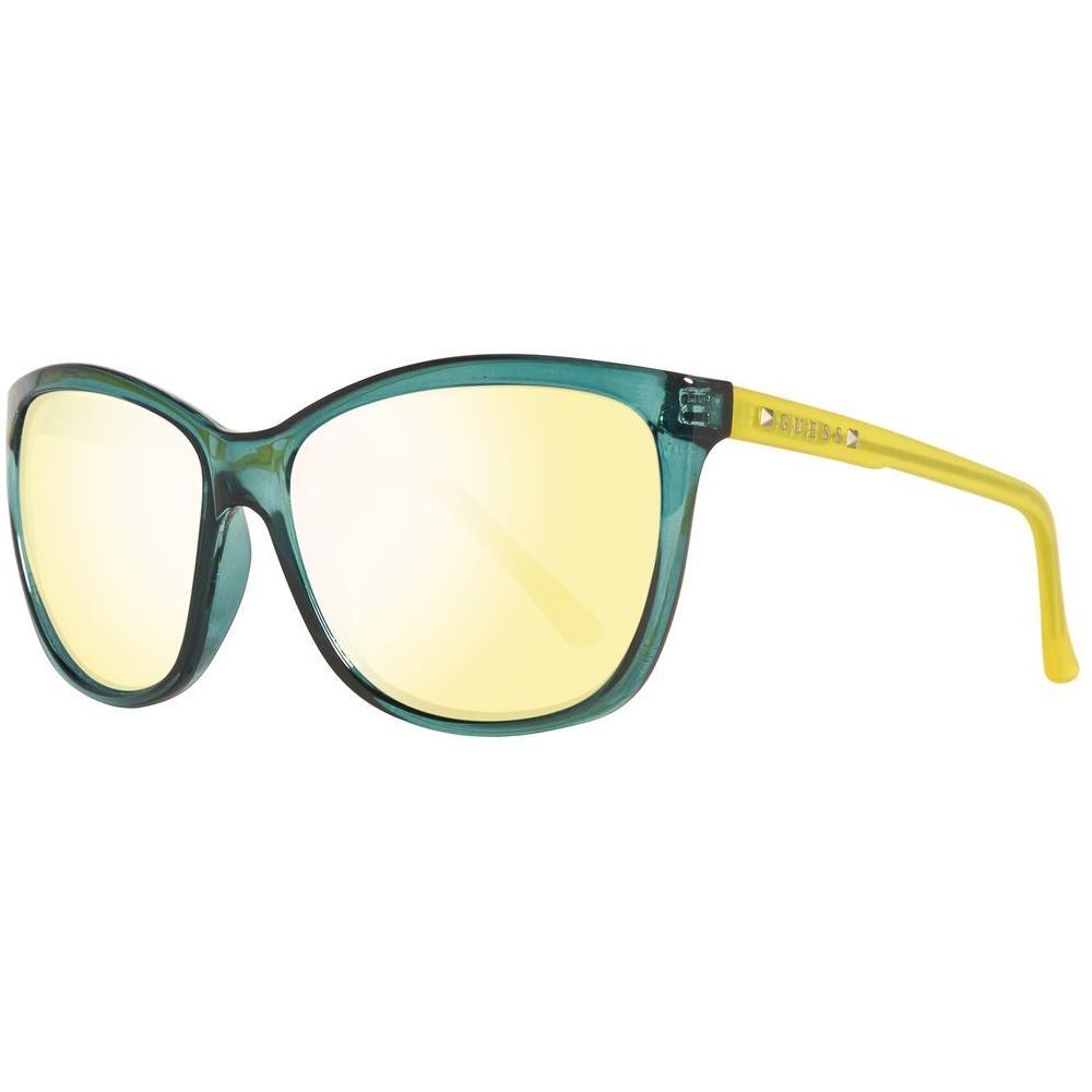Guess Green Plastic Sunglasses GUGU730860S18AC