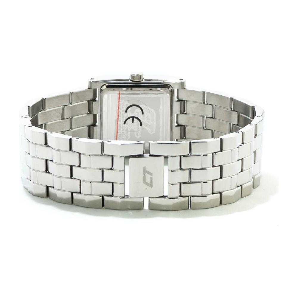 Chronotech Silver Stainless Steel Bracelet Watch