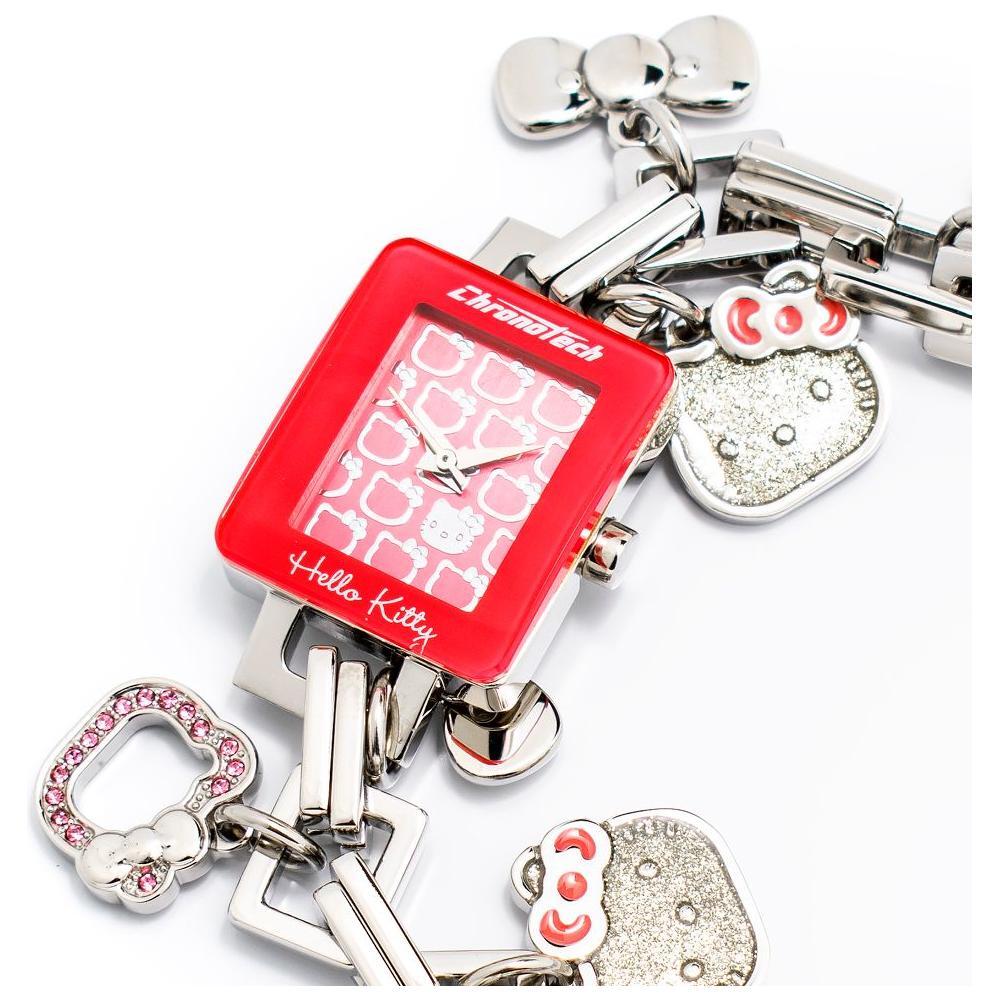 Chronotech Silver Stainless Steel Bracelet Watch