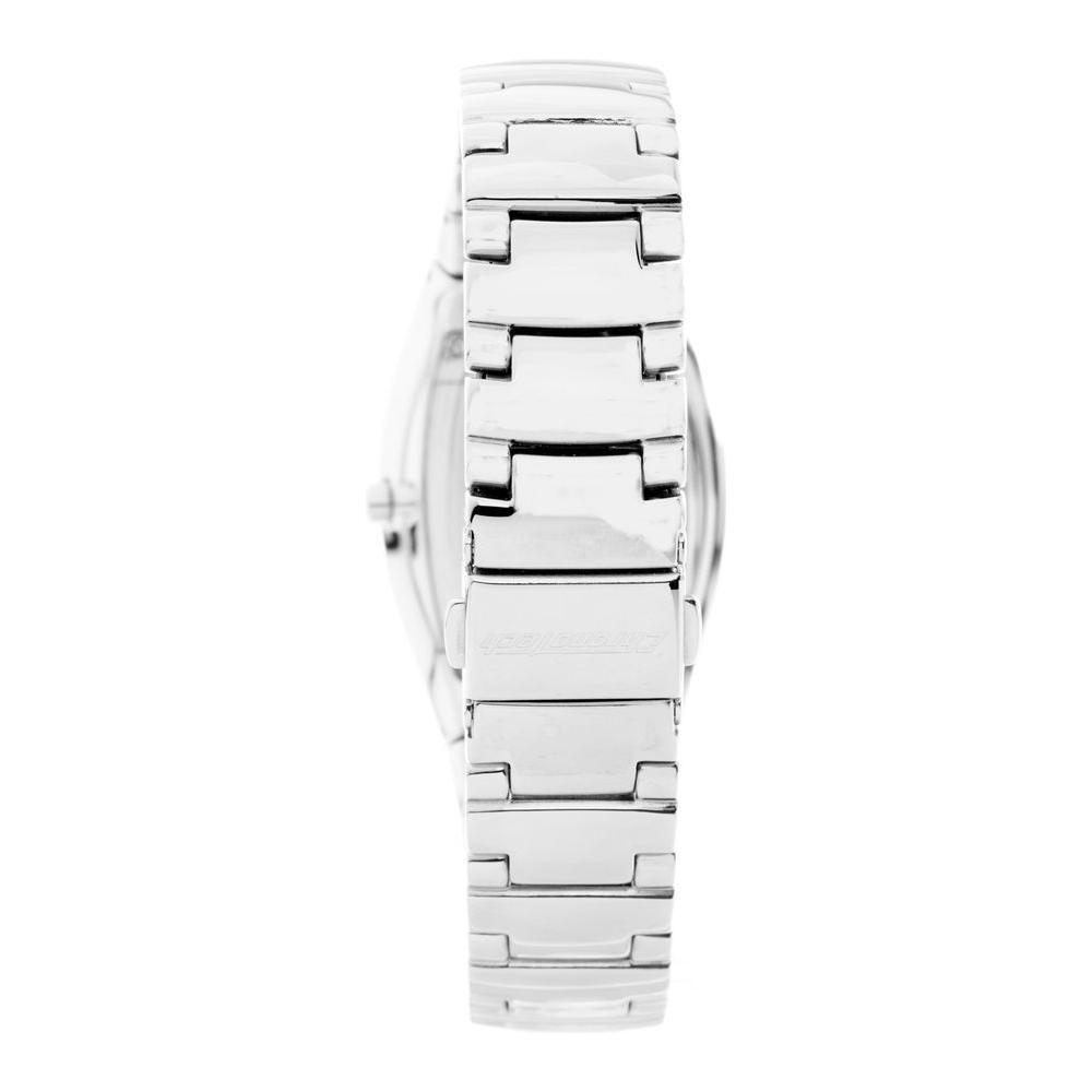Chronotech Silver Stainless Steel Dress Watch