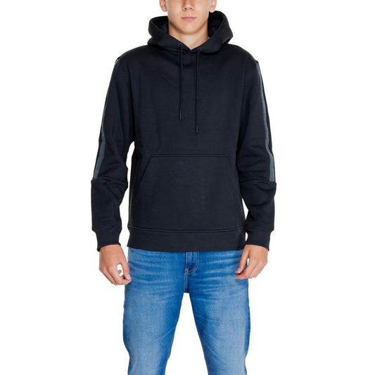 Calvin Klein Jeans Black Cotton Hoody