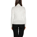 Guess White Viscose Turtleneck GU-14687900008-IT38|XS