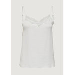 Jacqueline De Yong White Polyester Tank Top JA-14212300008-IT36|XXS