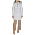 Tommy Hilfiger Jeans White Recycled Polyester Jackets & Coat TO-14578000008-IT38|XS