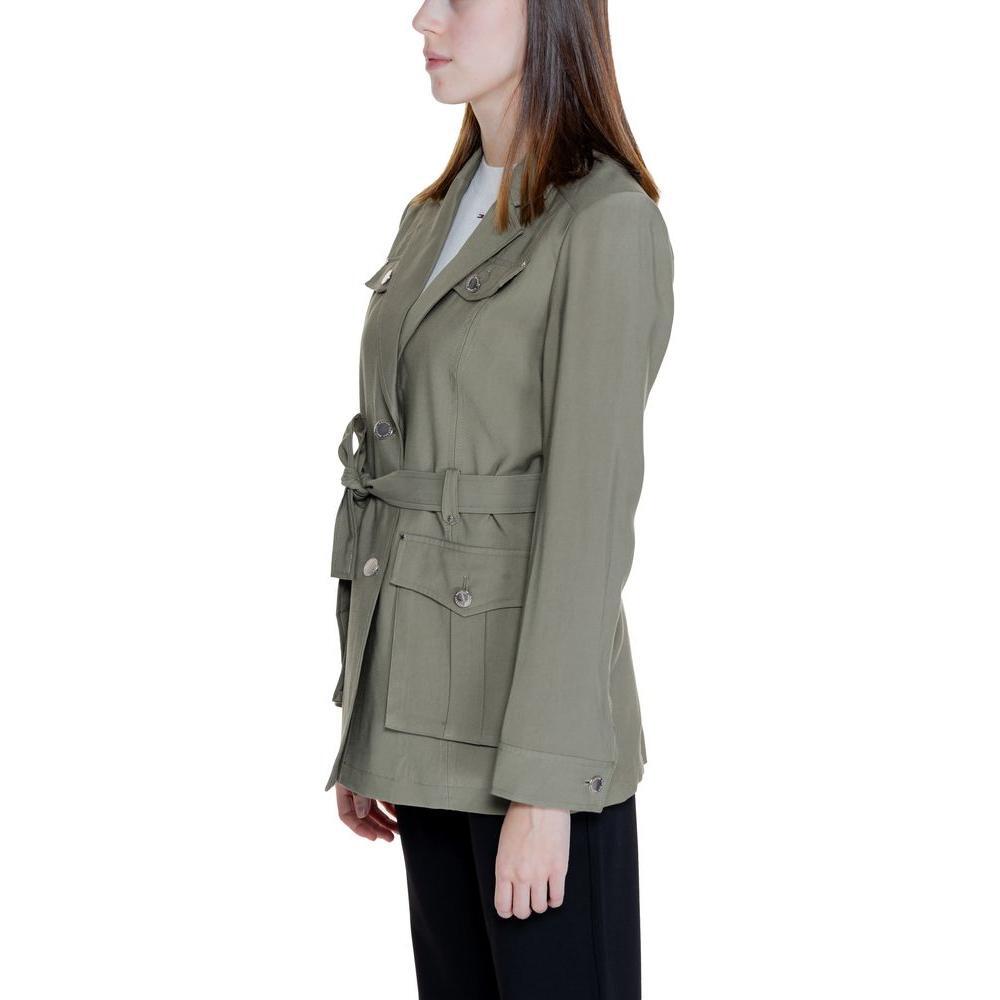 Morgan De Toi Green Viscose Blazer MO-14678800149-IT36|XXS