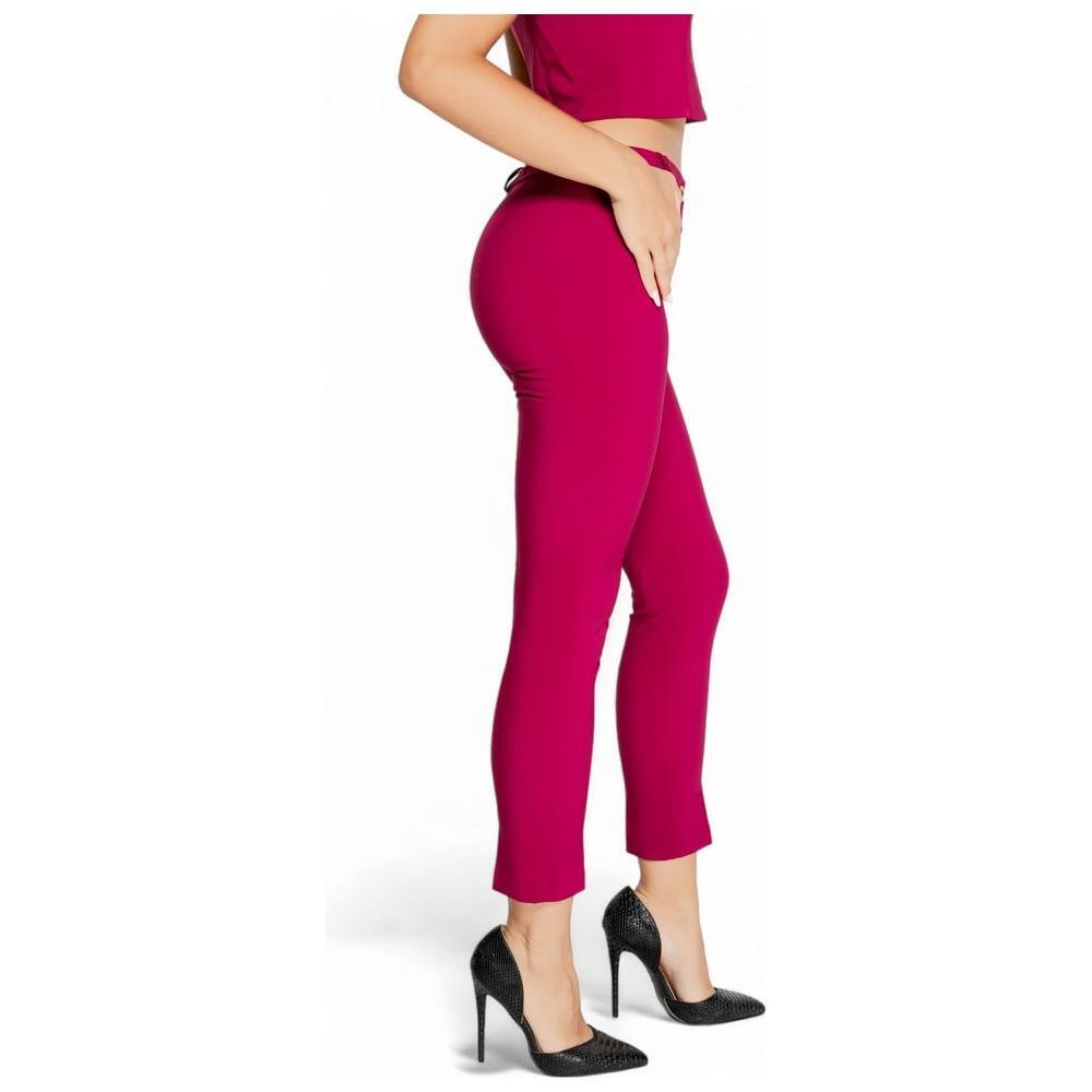 Rinascimento Bordeaux Polyester Pant RI-14929500129-IT44|L