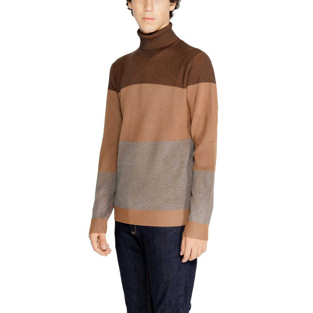 Hamaki-Ho Brown Viscose Turtleneck
