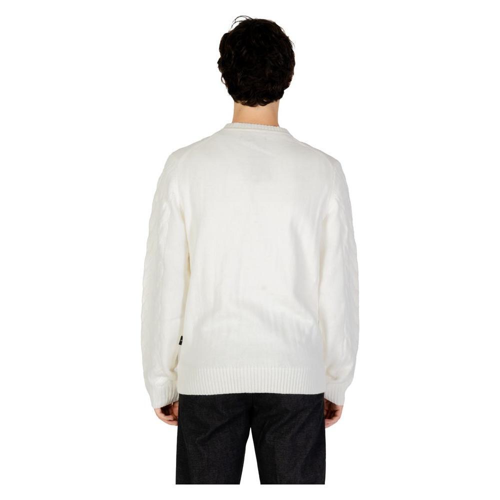 Hamaki-Ho White Marabou Sweater HA-15662400008-IT52 | XL