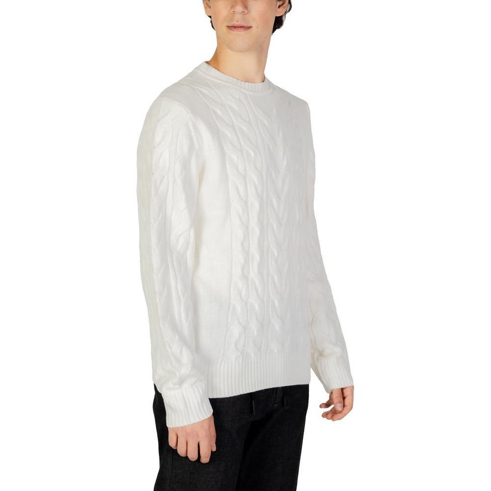 Hamaki-Ho White Marabou Sweater HA-15662400008-IT52 | XL