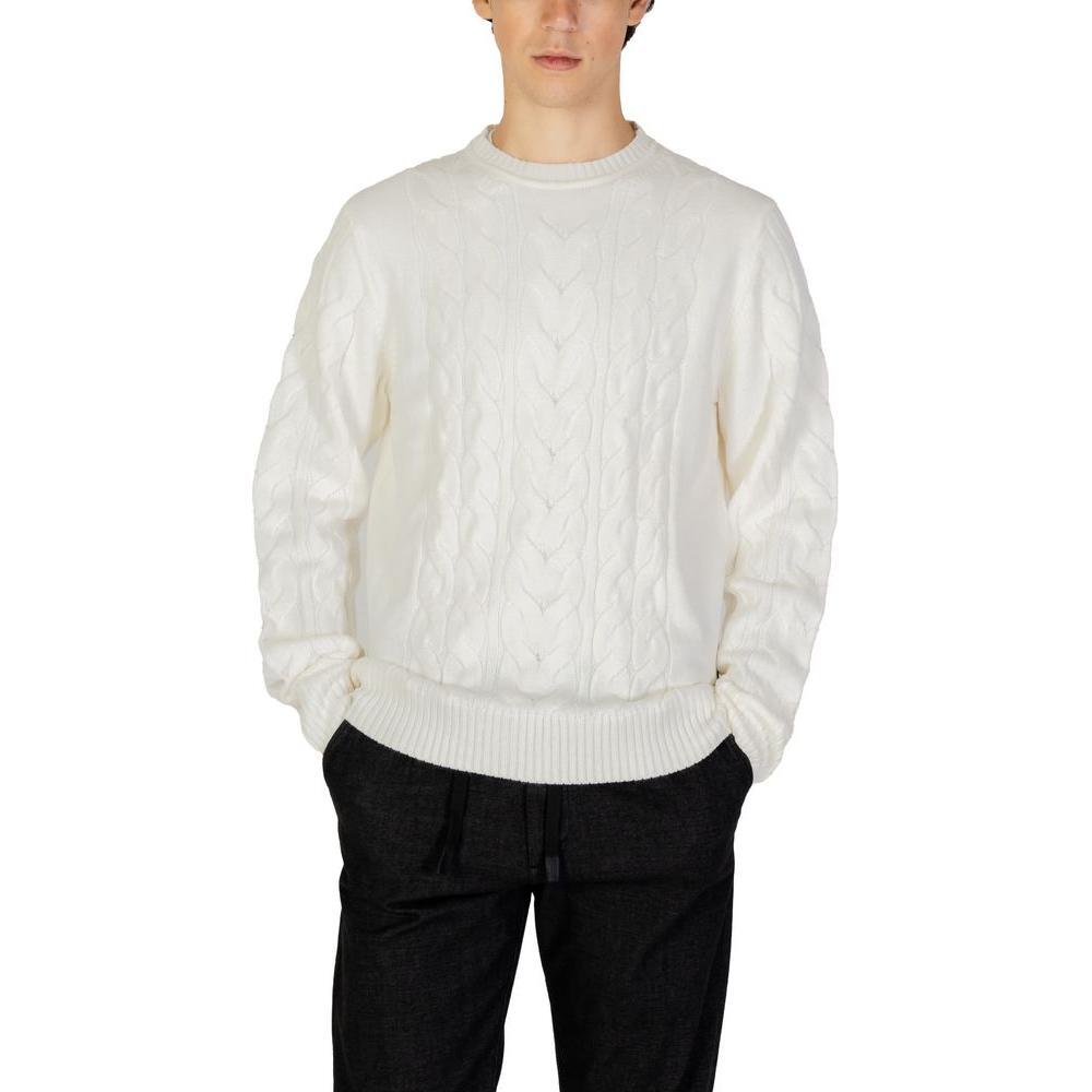 Hamaki-Ho White Marabou Sweater HA-15662400008-IT52 | XL