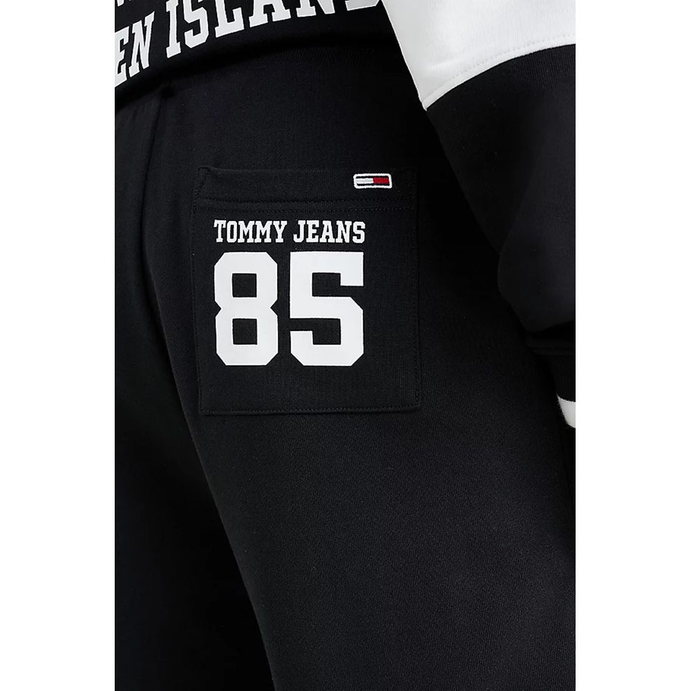 Tommy Hilfiger Jeans Black Cotton Joggers (Workout Pants)