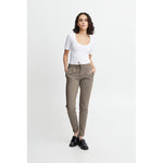 ICHI Gray Polyester Pant IC-13338702205-XXL